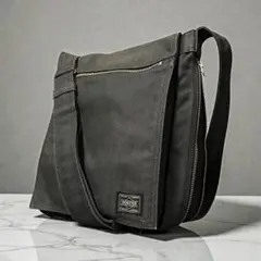 ポーター　スモーキー　ショルダーバッグ　拡張ジップ