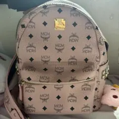 MCM ヴィセトス スタッズ バックパック ピンクのサムネイル