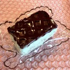 スクイーズ 氷バター 薄チョコミント サンド　nikonikomochilab