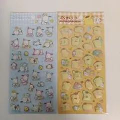 新品未使用　ぷくっとシール　ポチャッコ　ポムポムプリン　2点セット　正規品