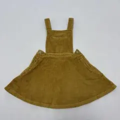 PETIT BATEAU ジャンバースカート 110cm マスタード