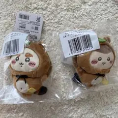 ちいかわ たぬきだもんくじ C賞シーサー＆くりまんじゅう2点セット