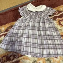 bebe チェック柄ワンピースのサムネイル