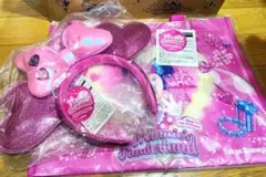 ミニー ファンダーランド パルパルーザ 新品　ショッピングバッグ　カチューシャ