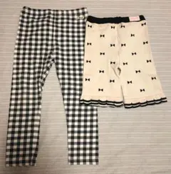 ミキハウス　ホットビスケッツ　 レギンスセット サイズ100