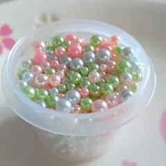 カラフルプラスチックビーズセット