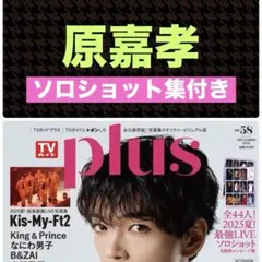 原嘉孝 timelesz 切り抜き※ TVガイドplus vol.58