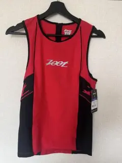 Zoot トライアスロンウェア 黒・赤・白 MEN TRI AERO FZ RACESUIT (KOA) メンズ トライアスロンスーツ