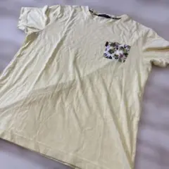 【メンズ】半袖Tシャツ ブラックレーベル　サイズ3 クリーム色のサムネイル
