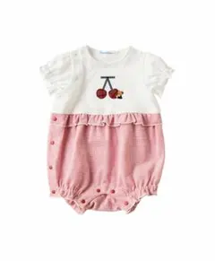 ファミリア　袖付ロンパス　80