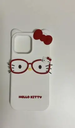 ハローキティ ソフトケース iPhone16promax用
