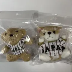 2体 WBC 2026 ユニフォームベアキーチェーン（ホーム&ビジター) - メルカリ