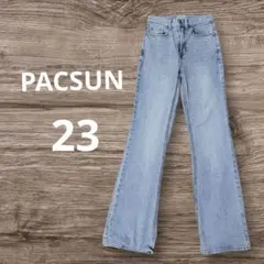PACSUN ライトブルー ブーツカットジーンズ 23