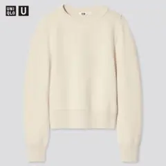 【 UNIQLOU ユニクロユー】ルメール スウェットクルーネックシャツ M