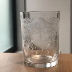 オールドサンルイ・金彩・唐草模様デザートカップ2個セット 作品番号【A－7】 オールド サンルイ 金彩リキュールセット