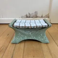 ☆アンティーク☆ 磁枕　陶器　芸者　日本　中国　ビンテージ 枕　古道具　骨董