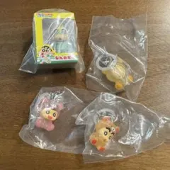 クレヨンしんちゃん みんなでくまパジャマ　めじるしアクセサリー