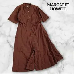 マーガレットハウエル ワンピース ノースリーブ COTTON POPLIN - メルカリ