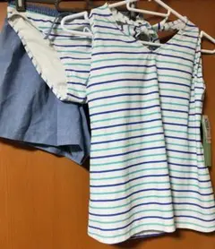 新品タグ付☆しまむら☆DIASHIELD(ディアシールド)盗撮防止水着3点セット