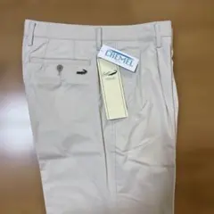 CROCODILE スラックス ウエスト82 ツータック　夏物 アウトレットのサムネイル