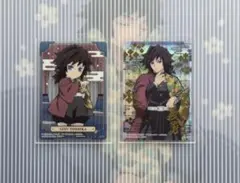 2025年最新】鬼滅の刃 ステンドグラスカード2 パック 冨岡義勇の