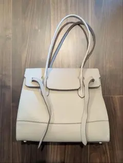 LOWELL things ロウェルシングス レザーオープントートバッグ L