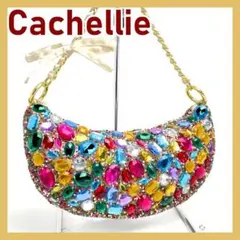 Cachellie カシェリエ ビジュー ビーズバッグ ハンドバッグのサムネイル