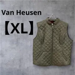 Van Heusen 【XL】キルティングベスト オリーブグリーン