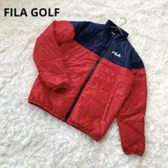 フィラ ゴルフ FILA GOLF ゴルフジャケット【M】赤/ネイビー スポーツ