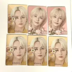 &honey with JEONGHAN トレーディングカード 6セット