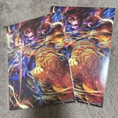 鬼滅の刃 映画特典 無限城編 第5弾 キービジュアル　イラストボード　善逸 獪岳