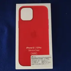 (D6)apple 純正iPhone 12/12Pro シリコンケース ピンクのサムネイル