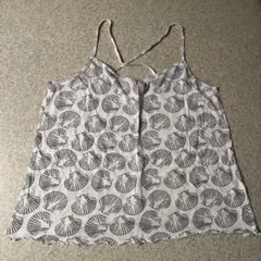 H&M DIVIDED シェル柄 キャミソール Mサイズ