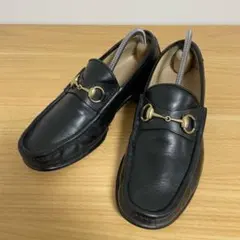 グッチ　ホースビットローファー　レザー　ブラック　110 0009/3 40.5