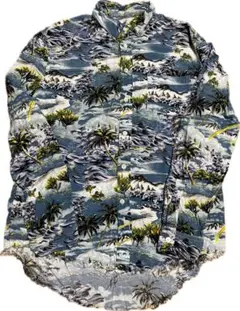 名作 エディ期 16SS サンローランパリ サーフサウンド アロハシャツ 39のサムネイル