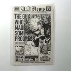 ヒロアカ 爆豪勝己 原画展 入場特典 ステッカー