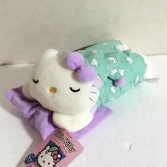 サンリオ ハローキティ ぬいぐるみ ドリームタイム スリーピング ピロー ブルー サンリオ ハローキティドリームタイム 6インチ スリーピング ピロー
