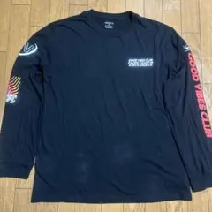 長袖Tシャツ　ブラック