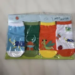 インセクトコレクション　昆虫　靴下 4足セット