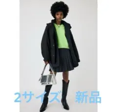 マウジー moussy LINER PUFFER MIDDLE コート黒2 新品のサムネイル