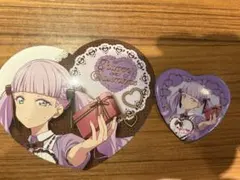 スーパースター　マルガレーテ　ハート型カード缶バッジ　バレンタイン　渋谷モディ