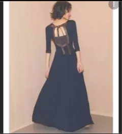 SNIDEL（スナイデル）　バックオープンニットOP ワンピース