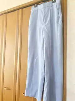 裏起毛 ワイドパンツ