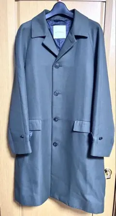 GREEN LABEL RELAXING ステンカラーコート ダークグリーン