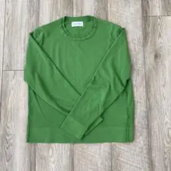 human woman グリーン 長袖 Tシャツ Mのサムネイル