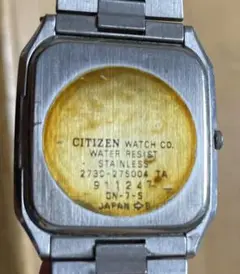 国産【ヴィンテージ】CITIZEN EXCEED スクエア型時計