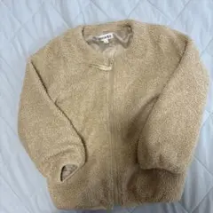 SHOO・LA・RUE フリースジャケット 120 ベージュ