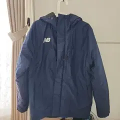 New Balance ネイビー フード付きジャケット Mサイズ