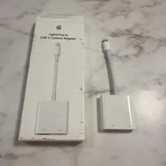 Lightning USB 3 Camera Adapter Apple純正