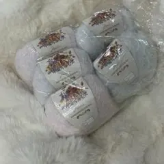 モヘア ふわふわ 毛糸5玉セット